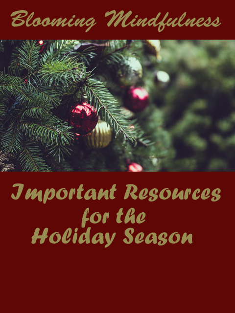 Important resources for the holiday season