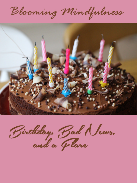 Birthday, bad news and a flare