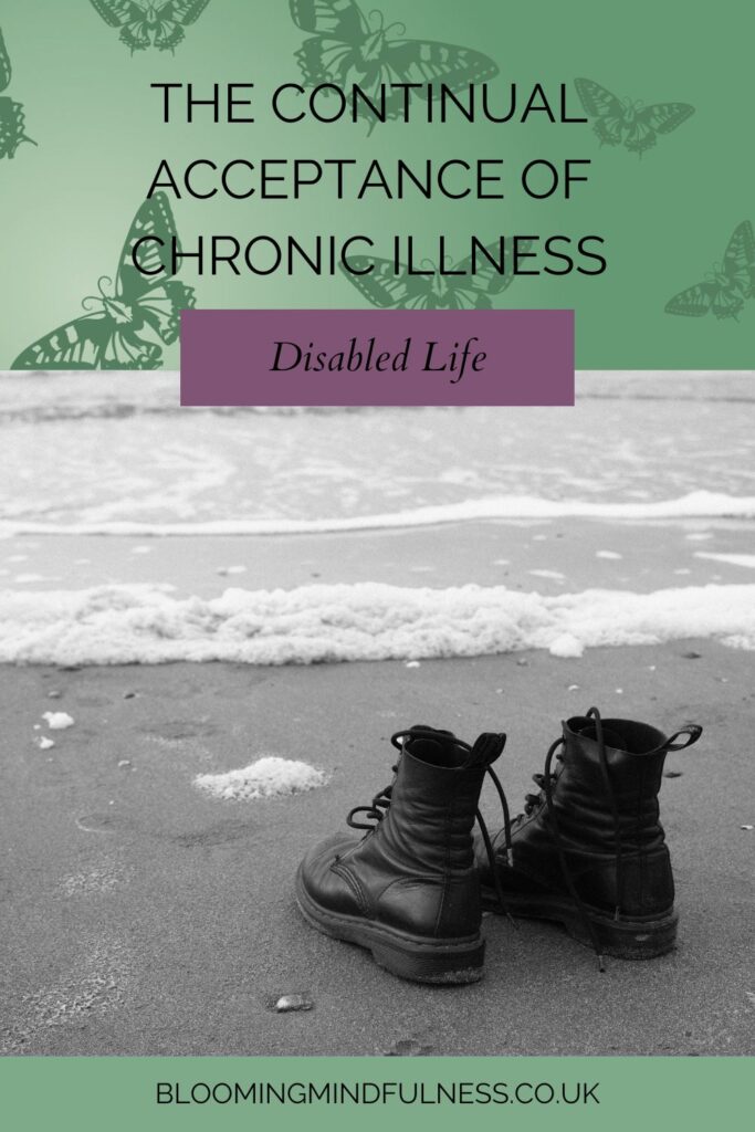 the continual acceptance of chronic illness.