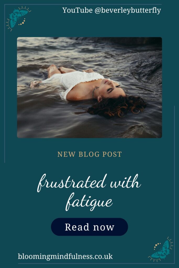 frustrated with fatigue